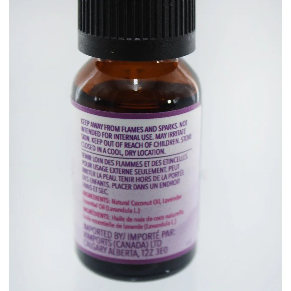 4 Pack Simply Essentials Lavender Essential Oil with Coconut Oil  0.5 fl oz Oil